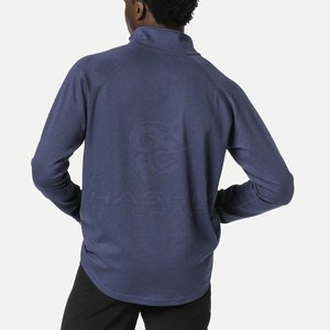 Sweat-shirt à col zippé pour homme de qualité supérieure, tissu en polaire doux, chaud et confortable, pull décontracté d'hiver pour un usage quotidien - Product Image 3