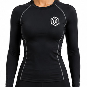 Women's High Performance Compression Shirt with Moisture Wicking Fabric Stretch <b>Support</b> ,Lightweight <b>Athletic</b> Fit for Training - Product Image 6