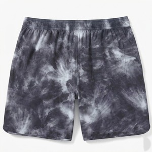 Mens Urban Solid Eco-Friendly Casual Summer Streetwear <b>Shorts</b> Elastic Waist Drawstring Lightweight Trendy Fashion - Product Image 2