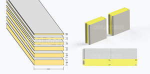 Caminar en el refrigerador para la carne. Sala enfriadora de frío con NSF y ETL - Product Image 6
