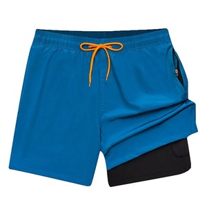 Shorts de sport personnalisés avec logo, pour hommes, séchage rapide, vêtements de plage d'été, basketball, course à pied, entraînement, pantalon de fitness respirant et ajusté - Product Image 2