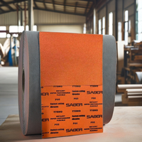 Sabre 230*280mm papier de verre disque de ponçage en céramique papier abrasif étanche feuille abrasive pour l'automobile