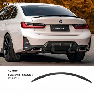 Alerón Trasero de Fibra de Carbono Estilo PANAVIS CUP para BMW Serie 3 G20 G21 G28 2020-2026 - Product Image 1