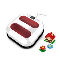 Presse à chaud portable verte/rouge pour perles de perlage sur t-shirts/casquettes – Offre spéciale