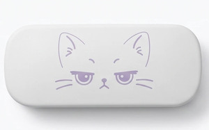 Hard Rectangle Eyeglass <b>Case</b> <b>for</b> <b>Glasses</b> Storage-PU Leather with Metal Accents - Product Image 5