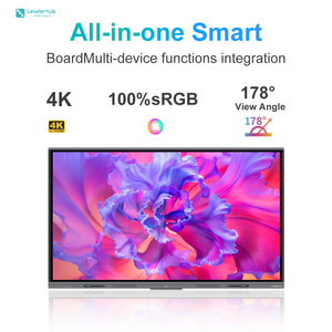 Pizarra Interactiva Empresarial de 75 Pulgadas 2026, CE/FCC/RoHS, 4K UHD para <span class=keywords><strong>Google</strong></span> Workspace y Salas de Zoom - Product Image 1