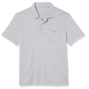 Polo décontracté confortable pour homme en coton, grandes tailles, respirant, infroissable, gamme premium avec évacuation de l'humidité - Product Image 1
