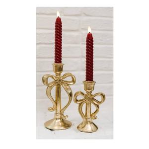 Ensemble de porte-bougies en aluminium fait main, finition antique, support de bougie en métal, lanterne décorative pour la maison et les mariages - Product Image 5