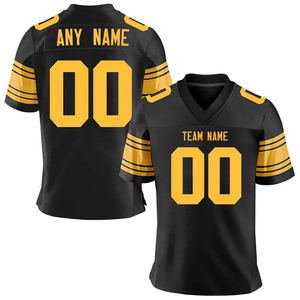 Durable <b>Athletic</b> Rugby Jersey Custom Team Logo Shirt Moisture Wicking Sportswear For Match Competition - Product Image 5