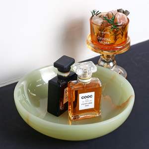 Cuenco Decorativo de Mármol de Lujo para Decoración del Hogar, Cuenco para Mesa de Entrada, Organizador para Monedas, Cambio, Dulces - Product Image 3