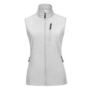 Chaleco Ajustado para Mujer, Moderno, Corte Entallado, Softshell, Calentador Corporal, Chaleco Deportivo de Alto Rendimiento, Sin Mangas - Product Image 1