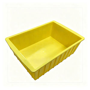 OEM Custom PP Eco-Friendly Solid Box <b>Stackable</b> Storage <b>Crate</b> Organizer Container - Product Image 6