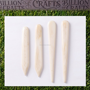 Ensemble cadeau de bureau artisanal haut de gamme en cuir et corne de buffle, comprenant un coupe-papier et un carnet, pour la vente en gros - Product Image 6