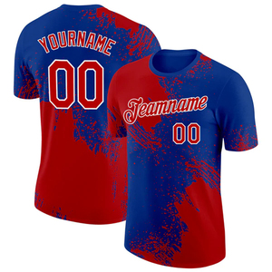 Camiseta Deportiva Transpirable 100% Poliéster, Camisetas con Estampado 3D, Uniformes Deportivos Personalizados, Camisetas de Fútbol - Product Image 4