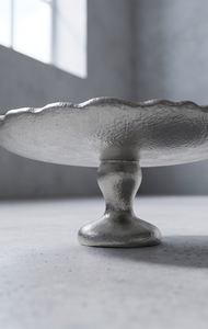 Bol en métal lourd à bord évasé, texture moulée, pour décoration de table, article pour commandes en gros - Product Image 5