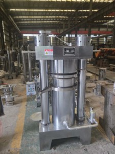 เครื่องสกัดน้ำมันเหล็กแมงกานีสแบบไฮดรอลิกแนวตั้ง320นัทถั่ววอลนัทมะกอก - Product Image 4