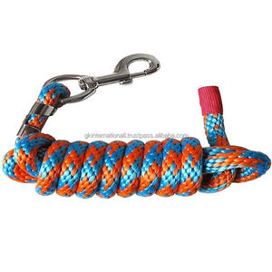 Accessoires pour chevaux faits à la main Bride Headstall Corde de cou tissée Corde de plomb d'équitation de haute qualité - Product Image 3