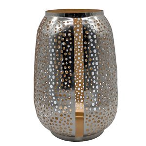 Portavelas Votivo de Metal con Diseño Moderno y Ecológico, Hecho a Mano, Decoración Navideña para el Hogar - Product Image 4