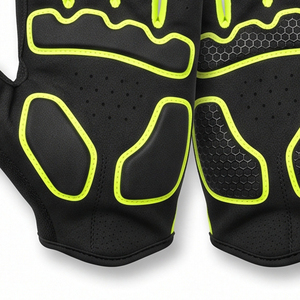 Guantes de Ciclismo Personalizados OEM Transpirables de Medio Dedo, Antideslizantes, con Almohadilla de Gel Antichoque, para Bicicleta de Montaña y Carretera, para Hombre y Mujer - Product Image 5
