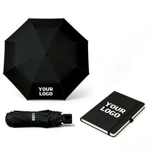High Quality Custom Printed Mini Pocket <b>Windproof</b> Portable Five-Folding Manual <b>Umbrella</b> for Adults Business Gifts - Product Image 4
