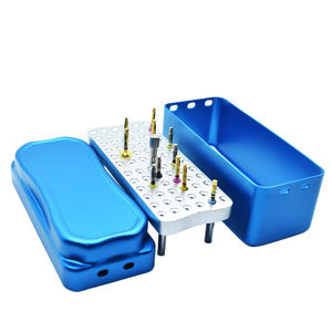 Caja Endodóntica Compacta de Acero Inoxidable, Diseño Preciso, Ligera y Duradera, Perfecta para Uso Dental Profesional - Product Image 1