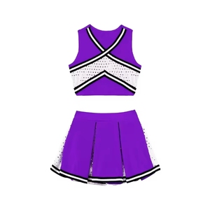 Tenue de cheerleading de qualité supérieure pour événements sportifs et compétitions, ensembles pour l'école, le club, les entraînements et les événements de cheerleading - Product Image 5