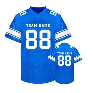 Wholesale American Football Custom Uniform Jersey Polyester Spandex Blend Custom Player Number Sports Performance Tackle Twill - Product Image 5