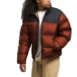 Chaqueta de Hombre de Última Moda, Cortavientos, Informal, Larga, de Plumón para Invierno, Chaqueta Acolchada para Hombre, Servicio OEM - Product Image 1