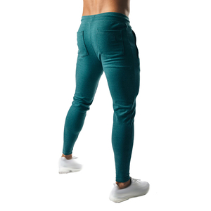 Eco-Friendly Ankle Length Sweatpants Reinforced Stitched Men's Clothing Gym Fitness Workout Training Fleece Trouser Pants Male - Product Image 2