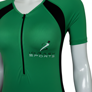 Maillot de bain personnalisable de haute qualité pour femmes, coupe haute, une pièce, imprimé, en Spandex/Nylon - Product Image 2