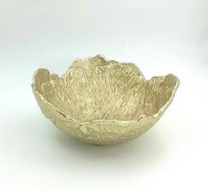 Tazón de Metal Pulido Hecho a Mano, Diseño Moderno Dorado para Servir Alimentos y Regalos - Product Image 3