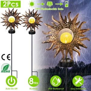 Lampada Solare da Giardino Decorativa IP54 Impermeabile con Pannello Solare - Product Image 1