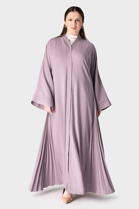 Abaya de Verano Transpirable para Ramadán, Vestido Musulmán para Mujer, con Lazo Abierto, Manga Murciélago, Abaya Negra de Lujo en Tela Nida - Product Image 2