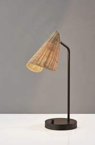 Petit porte-bougie en rotin au design compact, éclairage discret, accent lumineux pour table de chevet - Product Image 5