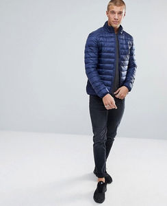 Veste d'hiver rembourrée en duvet pour homme, style uni, de haute qualité, pour l'extérieur, grande taille, vente en gros - Product Image 3