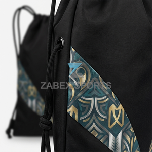 Wholesale Custom Sports Sack Bag for Fitness and Outdoor Activities High Quality <b>Drawstring</b> <b>Backpack</b> for School Travel and Gym - Product Image 5