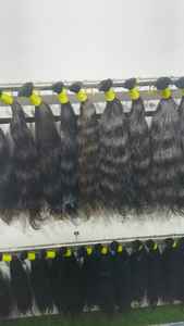 Extensiones de Cabello Humano Virgen Indio a Granel, Tejido Cosido a Mano, con Cinta Adhesiva, 100grm/Set - Product Image 2