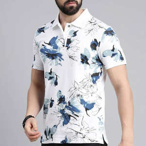 T-shirts Homme Nouvelle Collection Qualité Supérieure Coupe Slim Manches Courtes Respirant Jersey Uni Imprimé Vente Directe Usine - Product Image 6