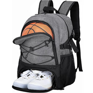 Sac à dos de sport unisexe personnalisé pour football, basketball, soccer en plein air, pliable, imperméable, léger, avec compartiment de rangement pour chaussures - Product Image 6