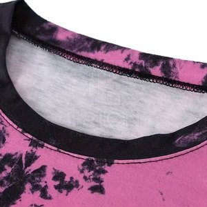Camisetas Tie Dye para Hombre al Mejor Precio y Bajo MOQ, Camisetas Tie Dye Estilosas de Moda Urbana, Camiseta Tie Dye de Manga Corta para Hombre - Product Image 3