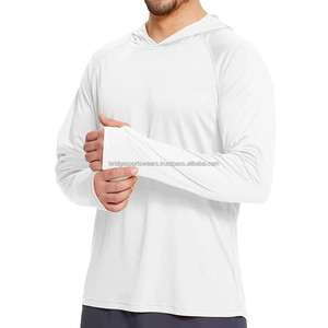 Sweat à capuche personnalisé pour le basketball, manches longues, 100% polyester, couleur unie, respirant - Product Image 2