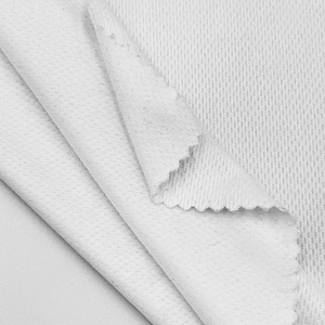 ผ้าโพลีเอสเตอร์ถักสองชั้น ยืดหยุ่นสูง เหมาะสำหรับเสื้อยืดโยคะ - Product Image 5
