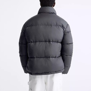 <b>men</b> hooded puffer <b>jacket</b> quilted padded warm winter coat <b>mens</b> <b>lightweight</b> puffer <b>jacket</b> winter coat insulated design <b>men</b> - Product Image 2