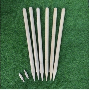 High Quality International Standard Wooden <b>Cricket</b> Wickets Stumps with Bails Field <b>Equipment</b> - Product Image 1