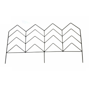Panneau de treillis en fer robuste pour plantes grimpantes, roses et aménagement paysager décoratif - Product Image 6