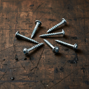 Tornillos para Madera PDC de Alta Resistencia, Métricos/Pulgadas - Clase 4, 6.8, 8.8, Acero al Carbono, Cabeza Plana, Fijaciones de Zinc - Product Image 1