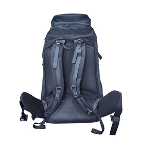 Mochila de Senderismo Negra Ligera de Nailon para Exteriores, Sistema de Espalda Ergonómico, Softshell Unisex, Bolsas de Viaje para Deportes y Camping - Product Image 2