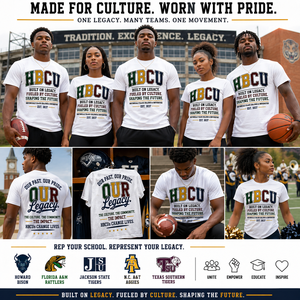 HBCU custom streetwear <b>Tshirt</b> produced with advanced manufacturing techniques ensuring quality comfort and brand manufacturing - Product Image 4