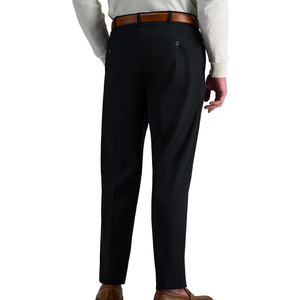 Pantalones Casuales de Algodón para Hombre, Corte Clásico, Color Caqui, Sin Plancha, con Logotipo Personalizado para Oficina y Uso Diario - Product Image 2