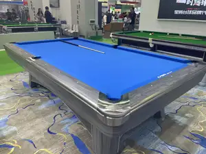 American Style 9ft Pool Table Factory Cheap Price Indoor Sport Games 9 Ball Professional Slate Billiard Table